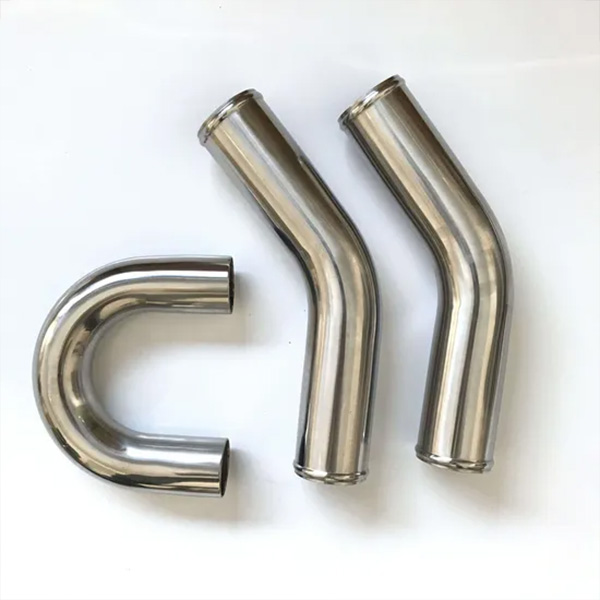 OEM 3 3.5 4 Inch Stainless Steel Exhaust Pipe Fittings 45 Degree Elbow Mandrel Bends